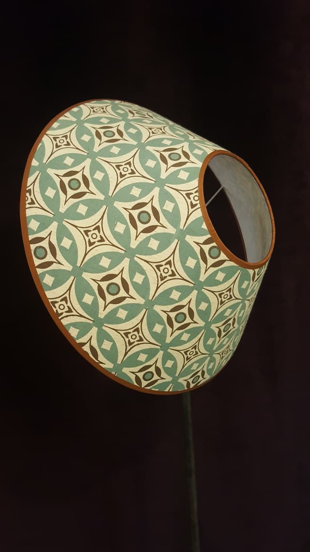 Abat-jour Tonquin "Carreaux ciment " - Les abat-jour d’illumine