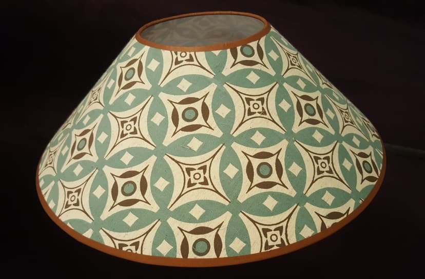 Abat-jour Tonquin "Carreaux ciment " - Les abat-jour d’illumine