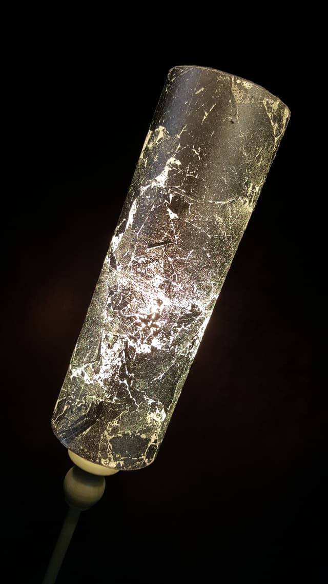 Abat-jour Feuilles d'argent - Les abat-jour d’illumine