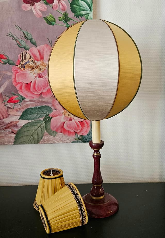 ABAT-JOUR BOULE " Soleil "