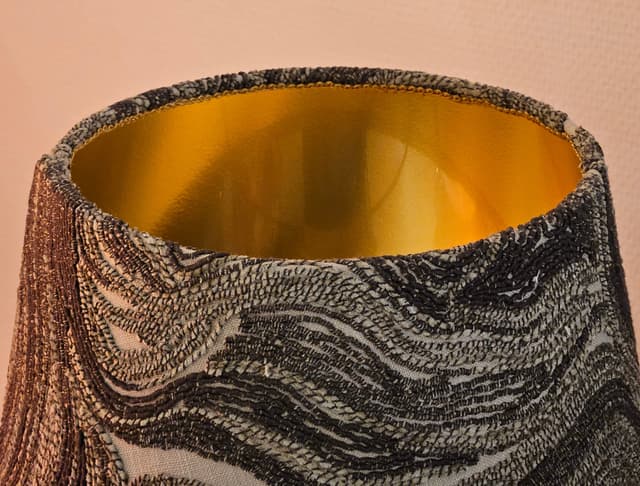 ABAT-JOUR CONIQUE "Nuit d'Orage "