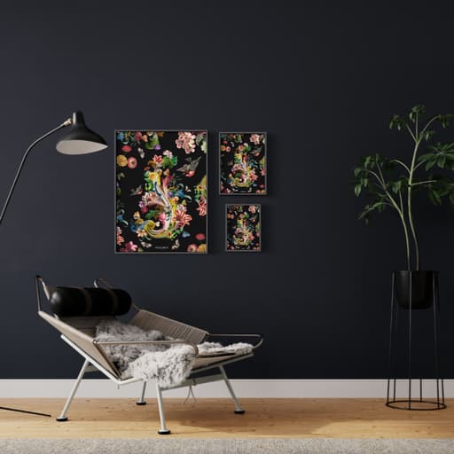 FLEURS DE ROCAILLE — Affiche