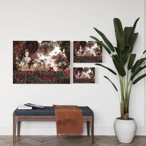 JARDIN ORIENTAL — Affiche