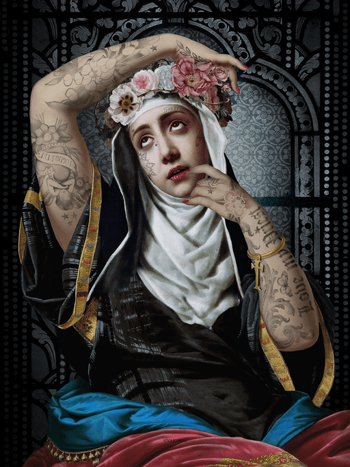SAINTE RITA — Affiche