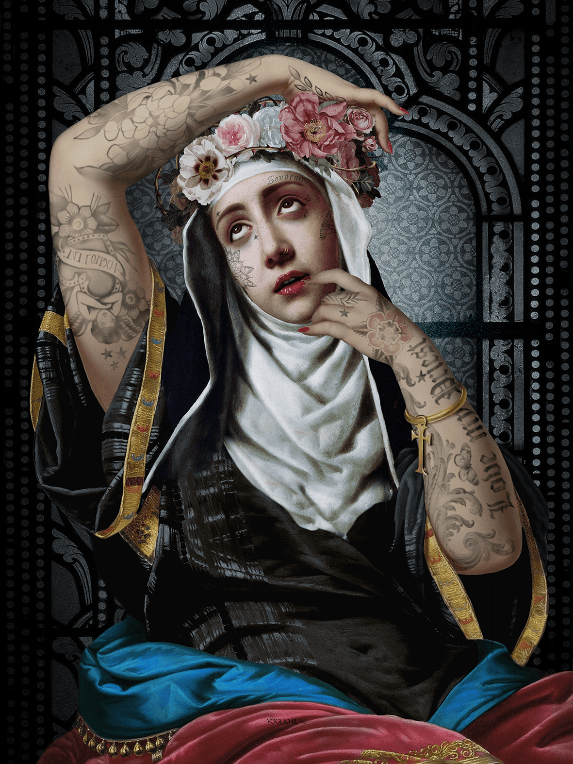 SAINTE RITA — Affiche — photo produit (vue 1)