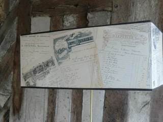 Abat-Jour Vintage rectangulaire - Les abat-jour d’illumine