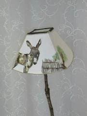 Abat-jour Lanterne Petit Ane - Les abat-jour d’illumine