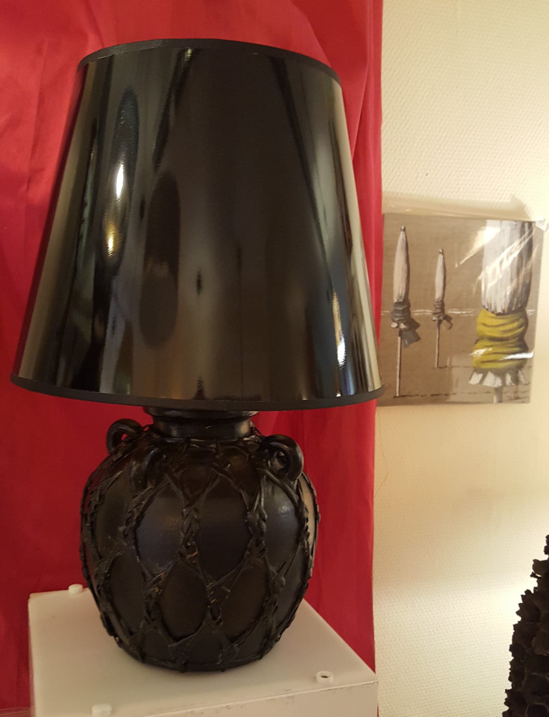 Abat-jour REFLETS NOIR - Les abat-jour d’illumine