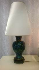 Abat-jour conique système Lyre - Restauration Pied de lampe - Les abat-jour d’illumine