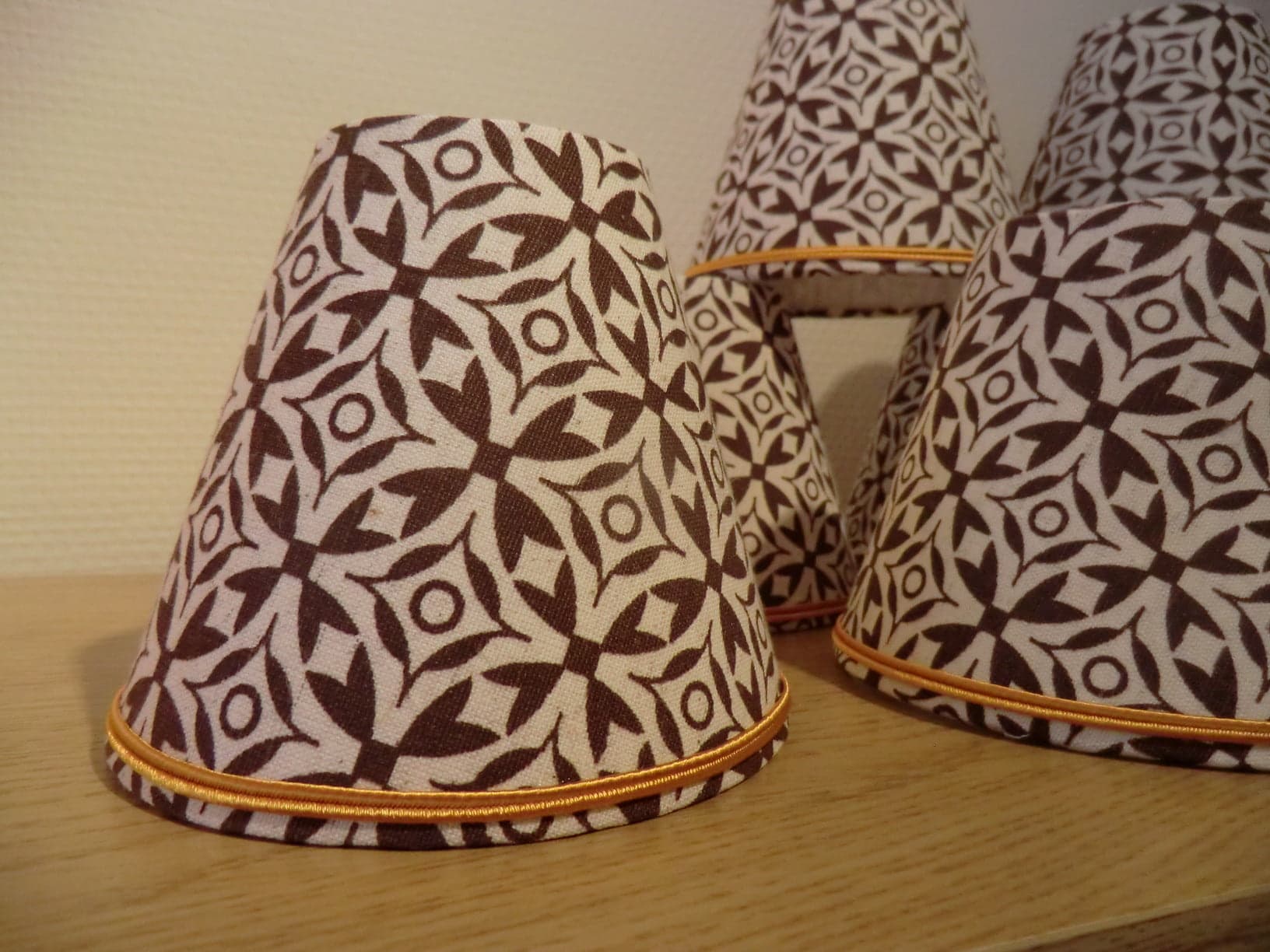 Abat-jour de Lustrerie Un petit air rétro - Les abat-jour d’illumine