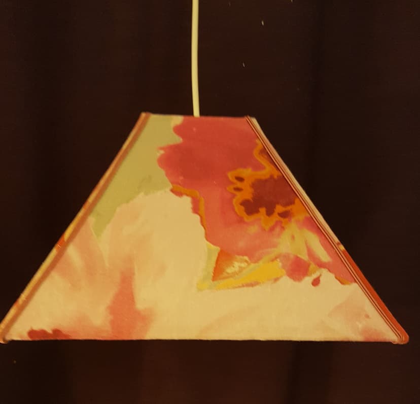 Suspension Pyramide fleuri - Les abat-jour d’illumine