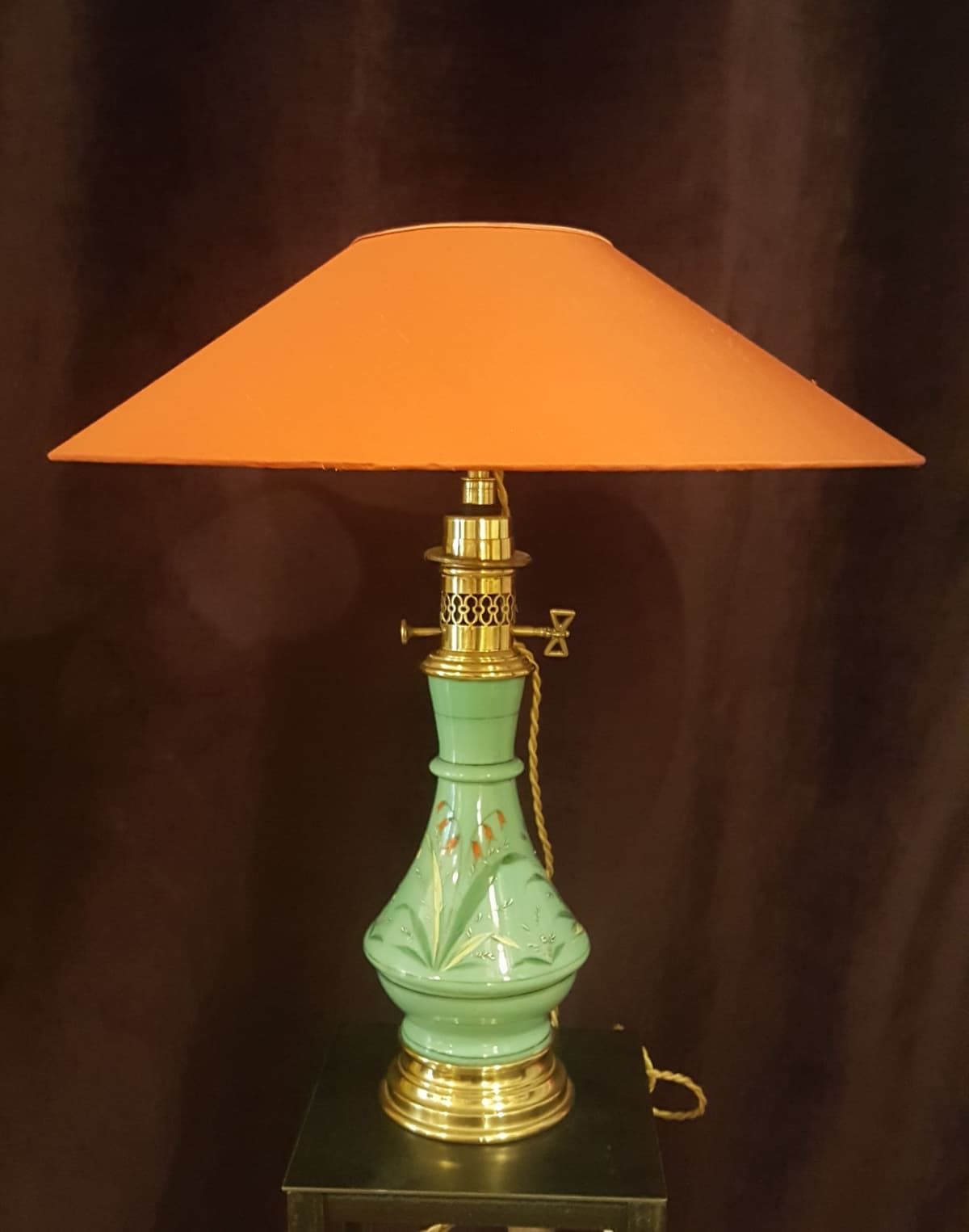 Abat-jour Tonquin Terracotta - Les abat-jour d’illumine (vue 1)