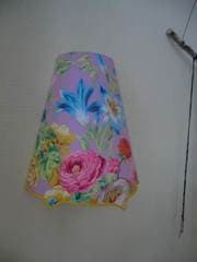 Applique Shabby Parme à festons - Les abat-jour d’illumine