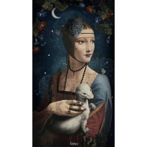 TENTURE MURALE "Cécilia"