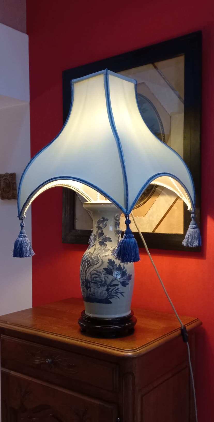 PAGODE BIRMANE Bleue