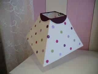 Abat-jour Petits Pois Pyramide - Les abat-jour d’illumine