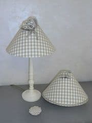 Abat-jour Vichy Sauvage - Les abat-jour d’illumine