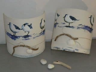 Appliques Les Bécasseaux et Bois Flotté - Les abat-jour d’illumine