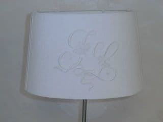 Abat-jour Monogramme - Les abat-jour d’illumine