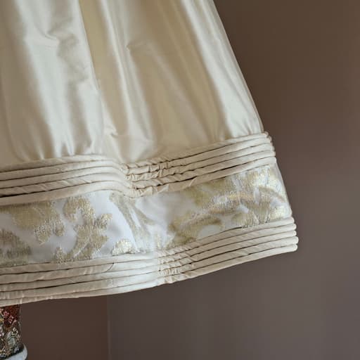 ABAT-JOUR JUPONNE A COL "L'Autrefois"