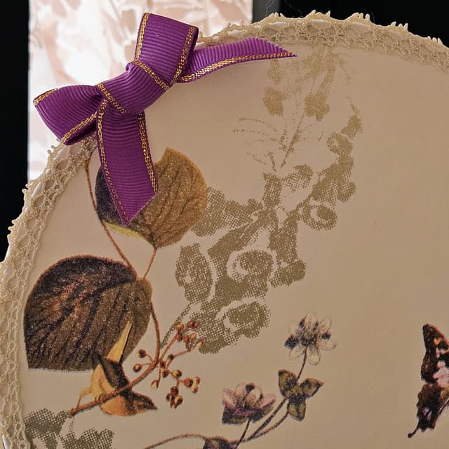 Abat-jour Ecran "Petit Papillon