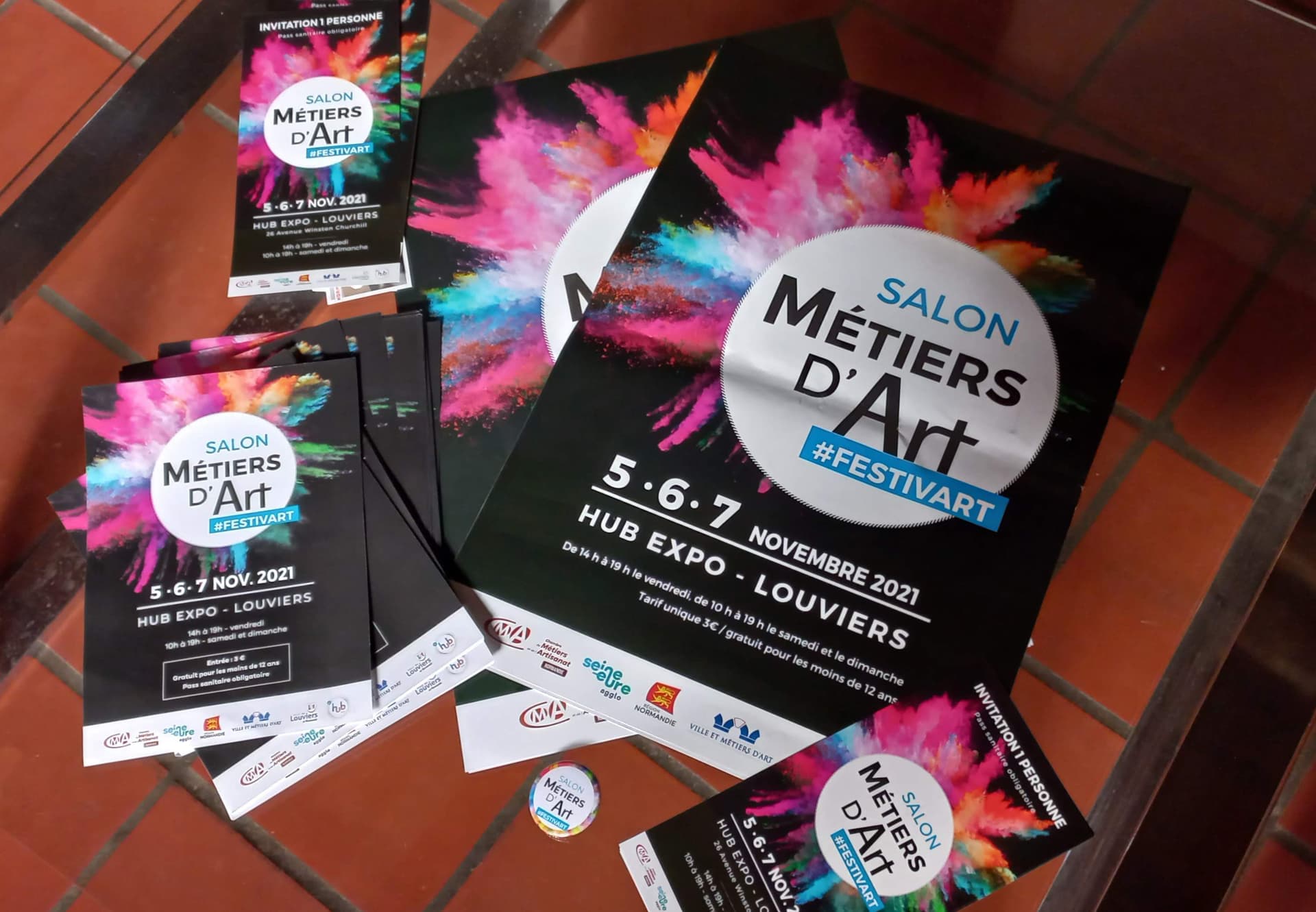 FESTIVART - SALON DES METIERS D'ART les 5 - 6 - 7 NOVEMBRE 2021