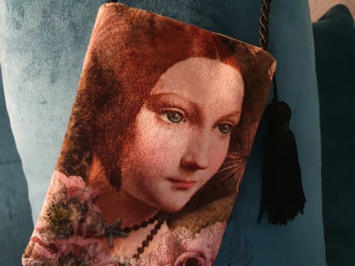 SAC/POCHETTE  LA MADONE AUX PAPILLONS