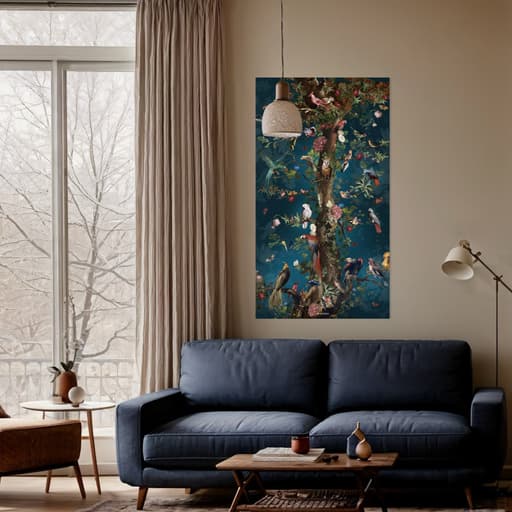 ARBRE DE VIE — Tenture