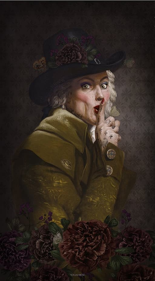 LA FEMME CLEF — Tenture