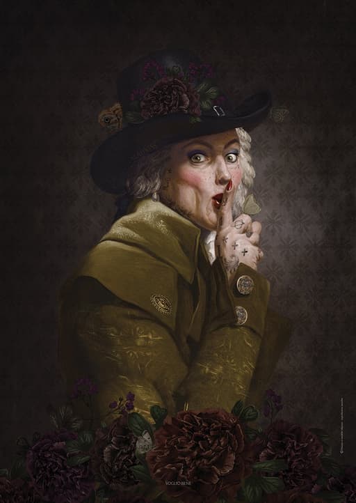 LA FEMME CLEF — Affiche
