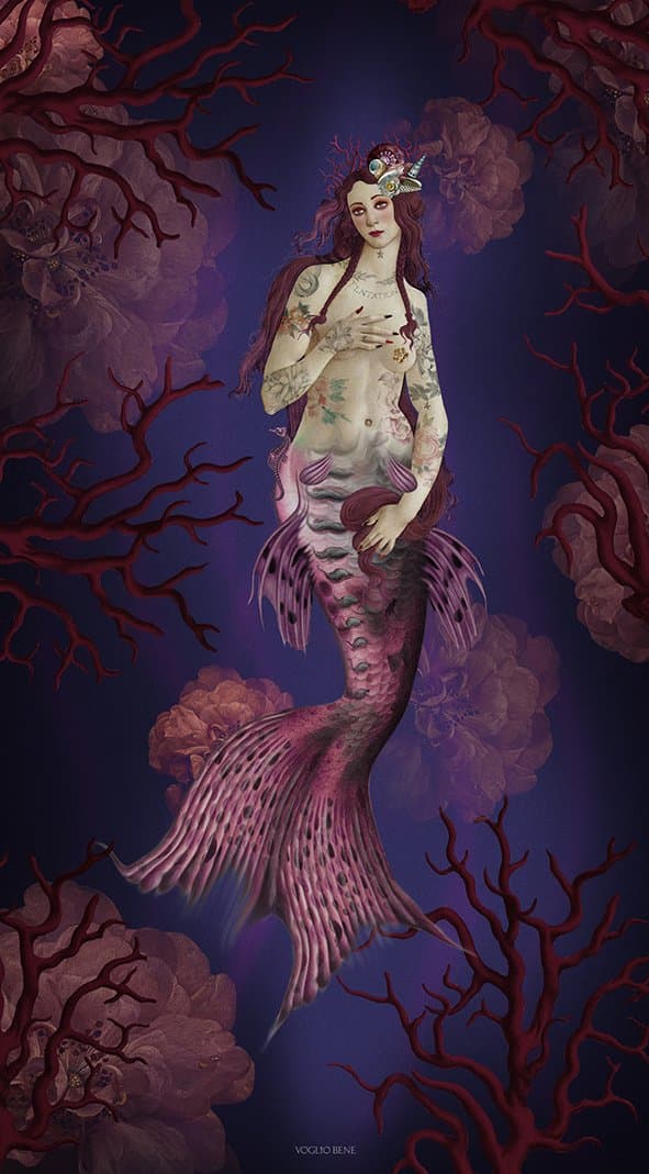 LIGIE LA SIRENE — Tenture