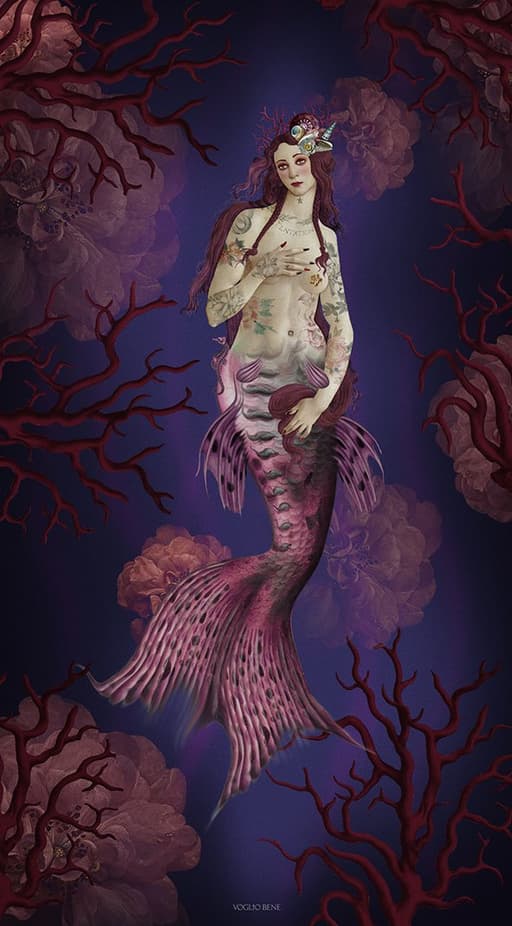 LIGIE LA SIRENE — Tenture