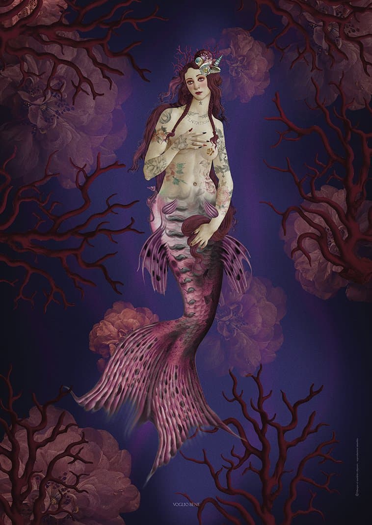 LIGIE LA SIRENE — Affiche