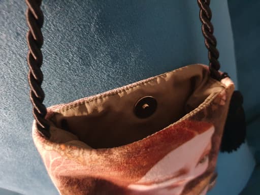 SAC/POCHETTE  LA MADONE AUX PAPILLONS