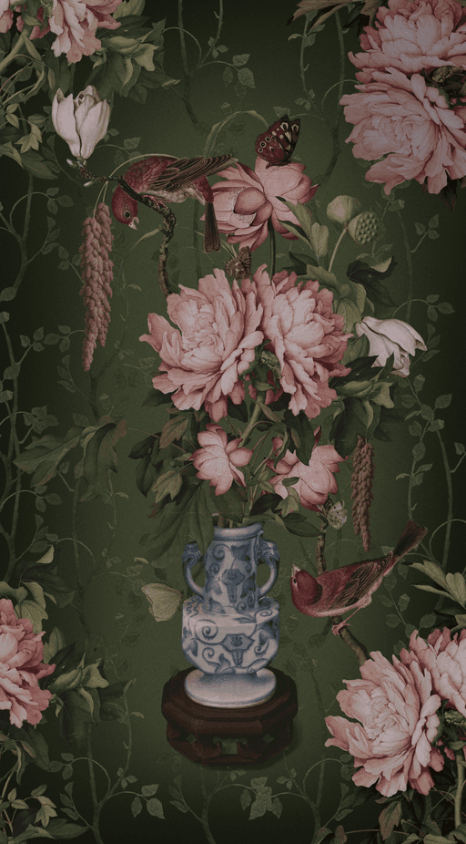 PORCELAINE — Tenture