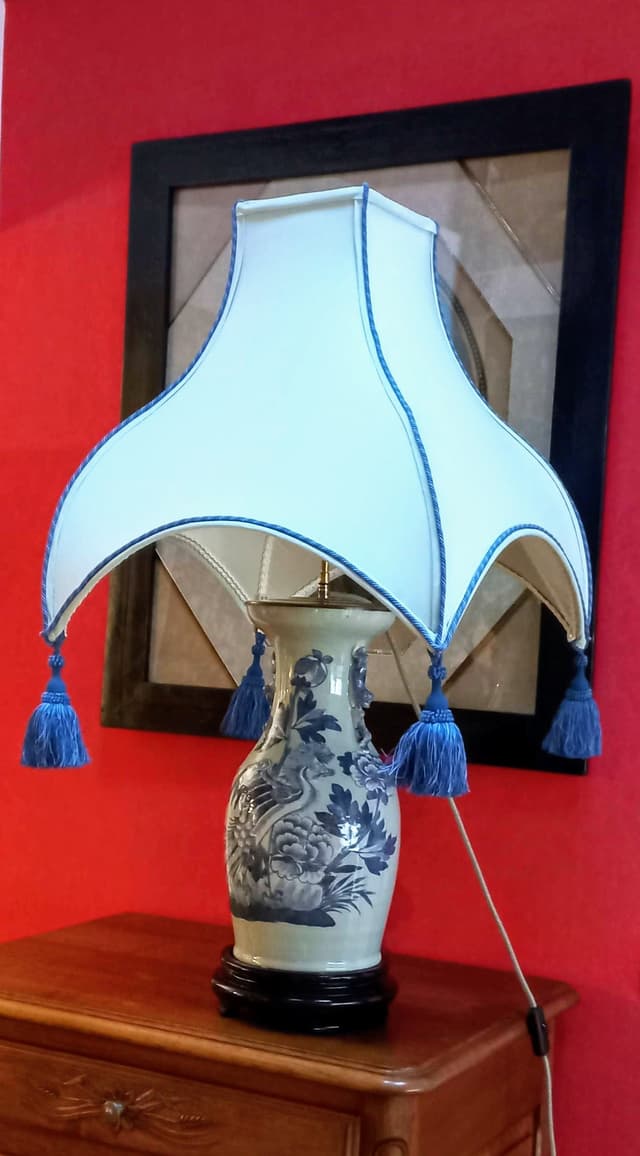 PAGODE BIRMANE Bleue