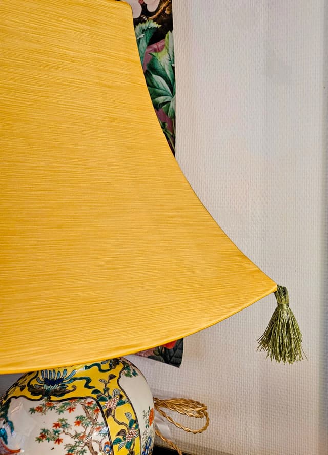 ABAT-JOUR PAGODE CARRE "PAILLE"