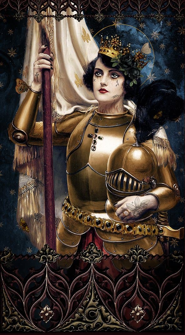 SAINTE JEANNE — Tenture