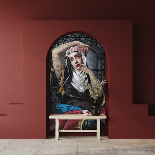 SAINTE RITA — Tenture