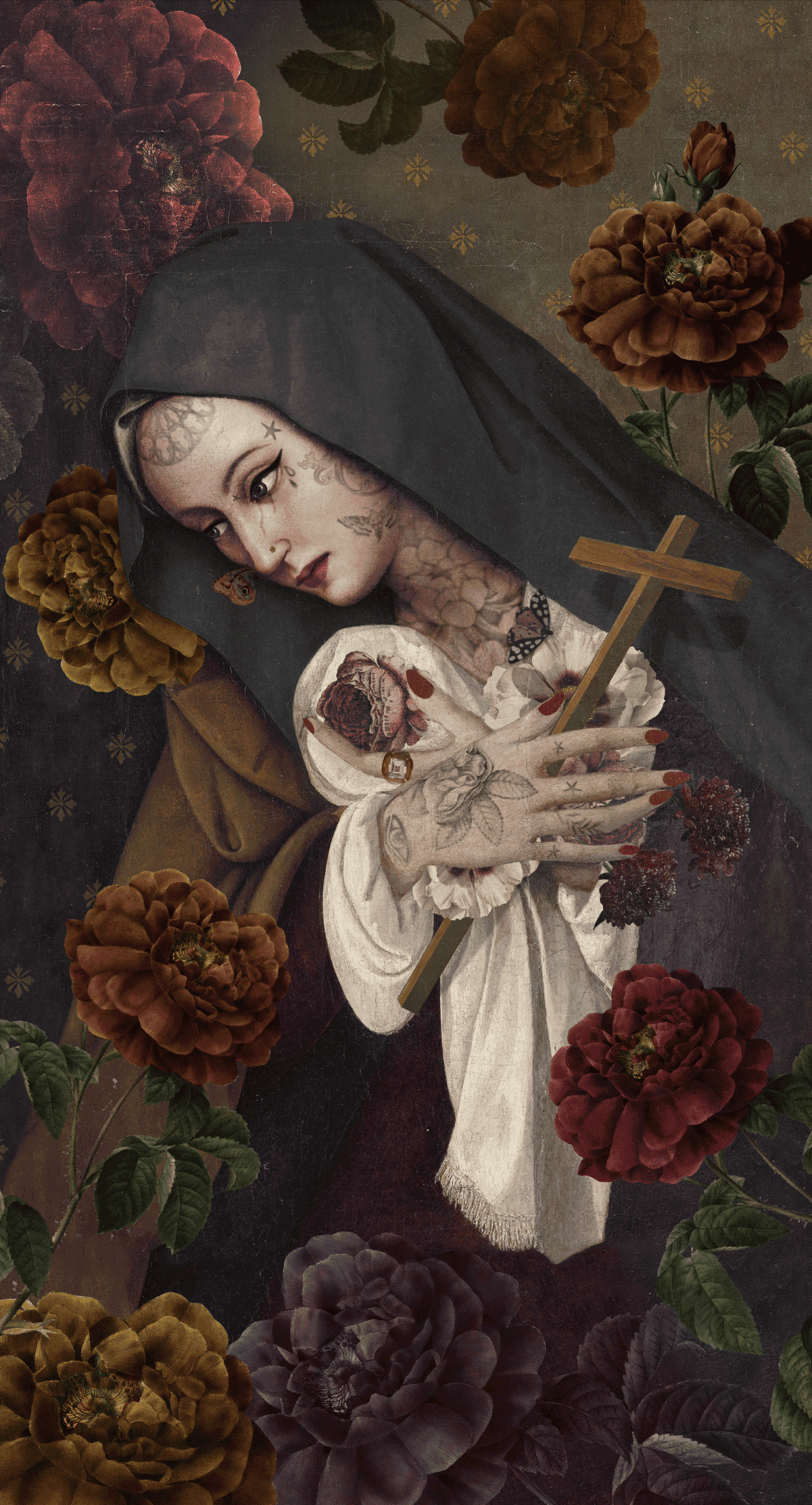 SAINTE THÉRÈSE — Tenture