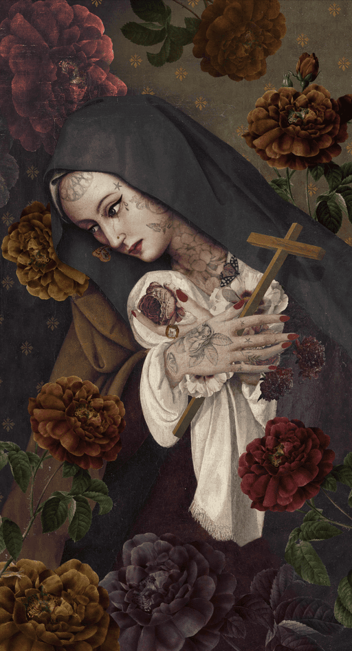SAINTE THÉRÈSE — Tenture