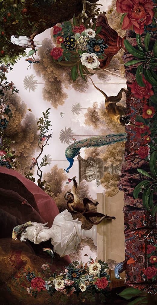 JARDIN ORIENTAL — Tenture