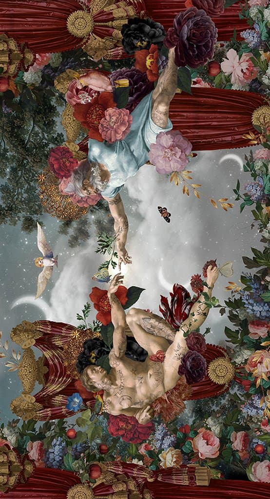 LA CREATION D’ADAM — Tenture