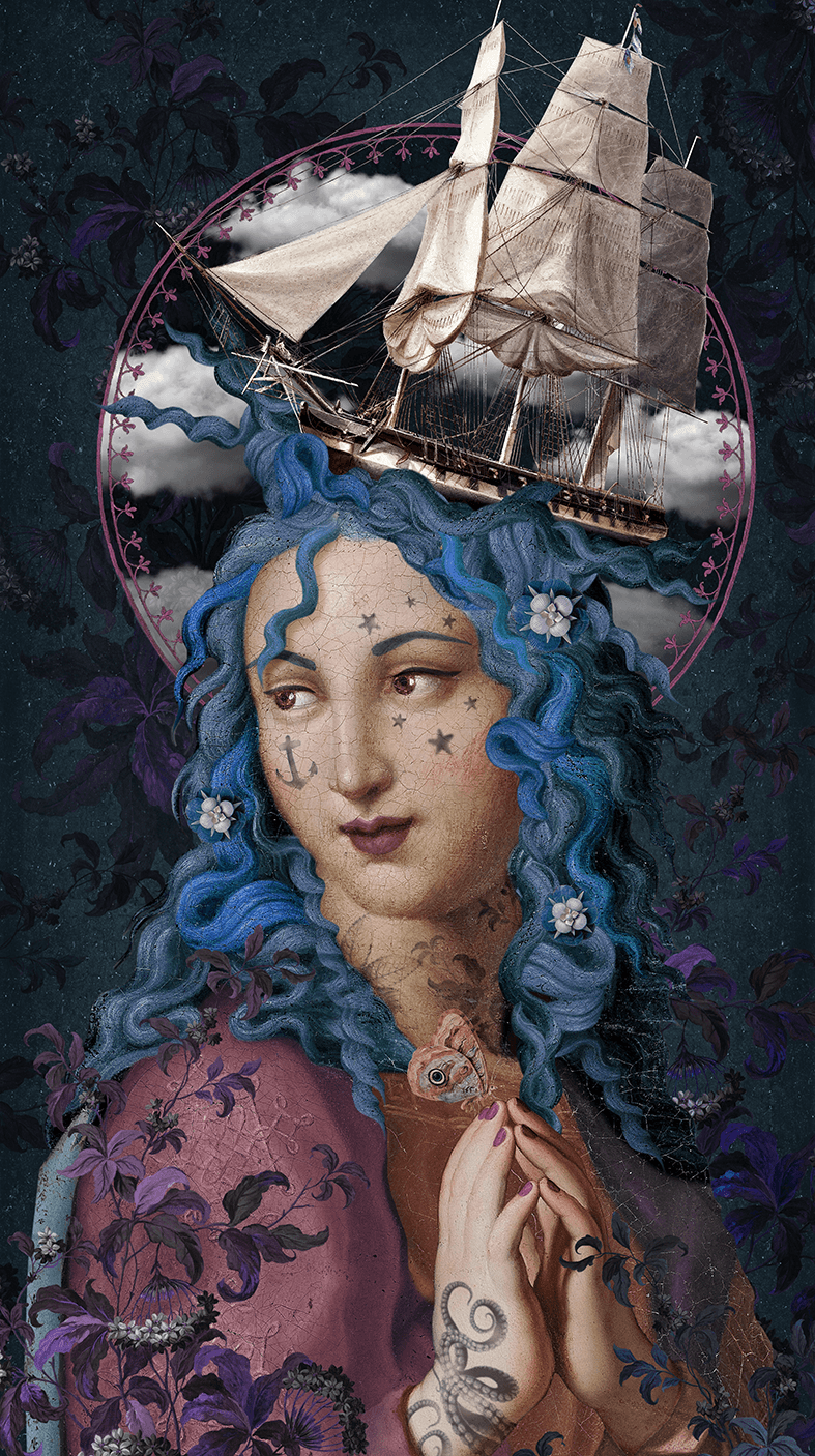 SAINTE TEMPETE — Tenture