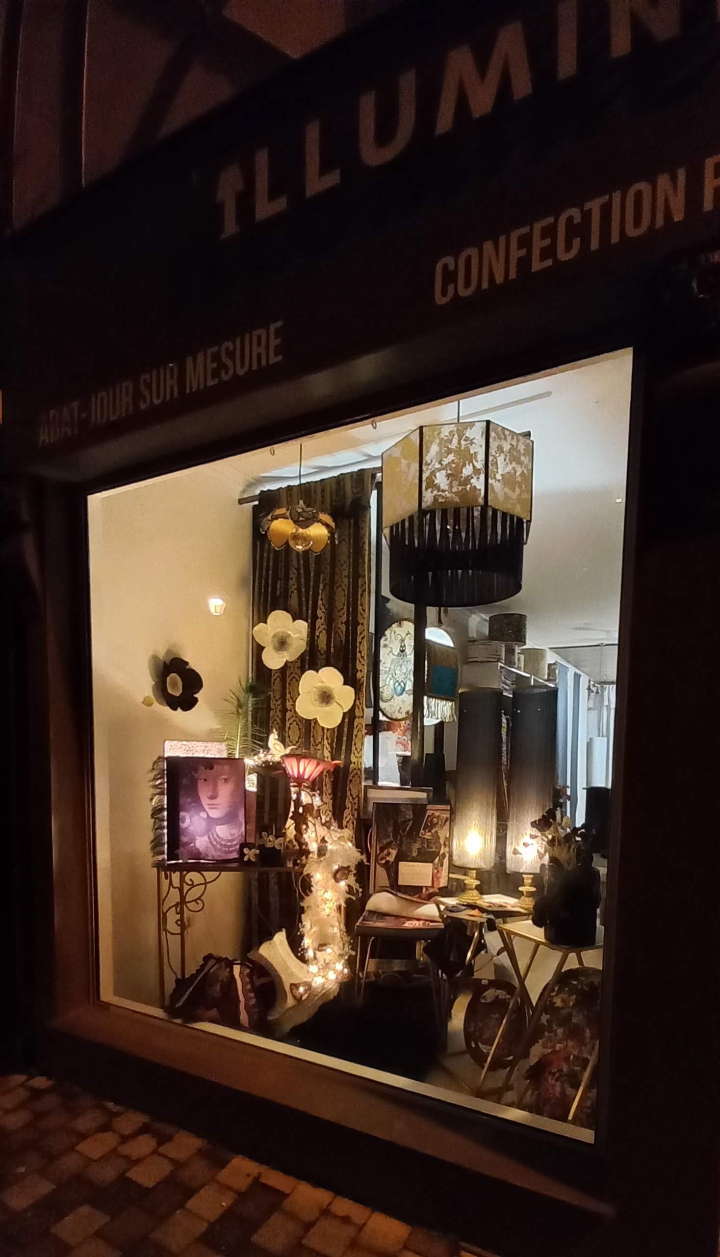 Vitrine d'automne — Les Abat-jour d'Illumine