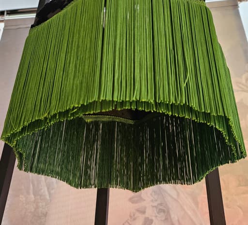 SUSPENSION DOME A FESTONS "PANTHERE"