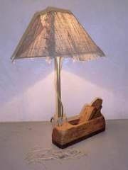 Abat-jour pyramide Toile de Jute - Les abat-jour d’illumine