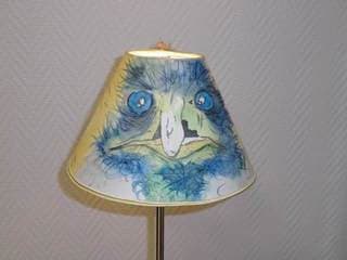 Abat-jour Conique L'Autruche - Les abat-jour d’illumine