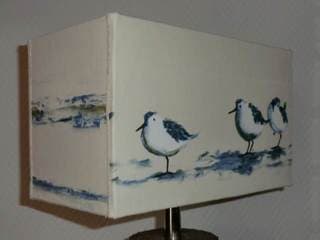 Abat-jour rectangulaire Les Bécasseaux - Les abat-jour d’illumine