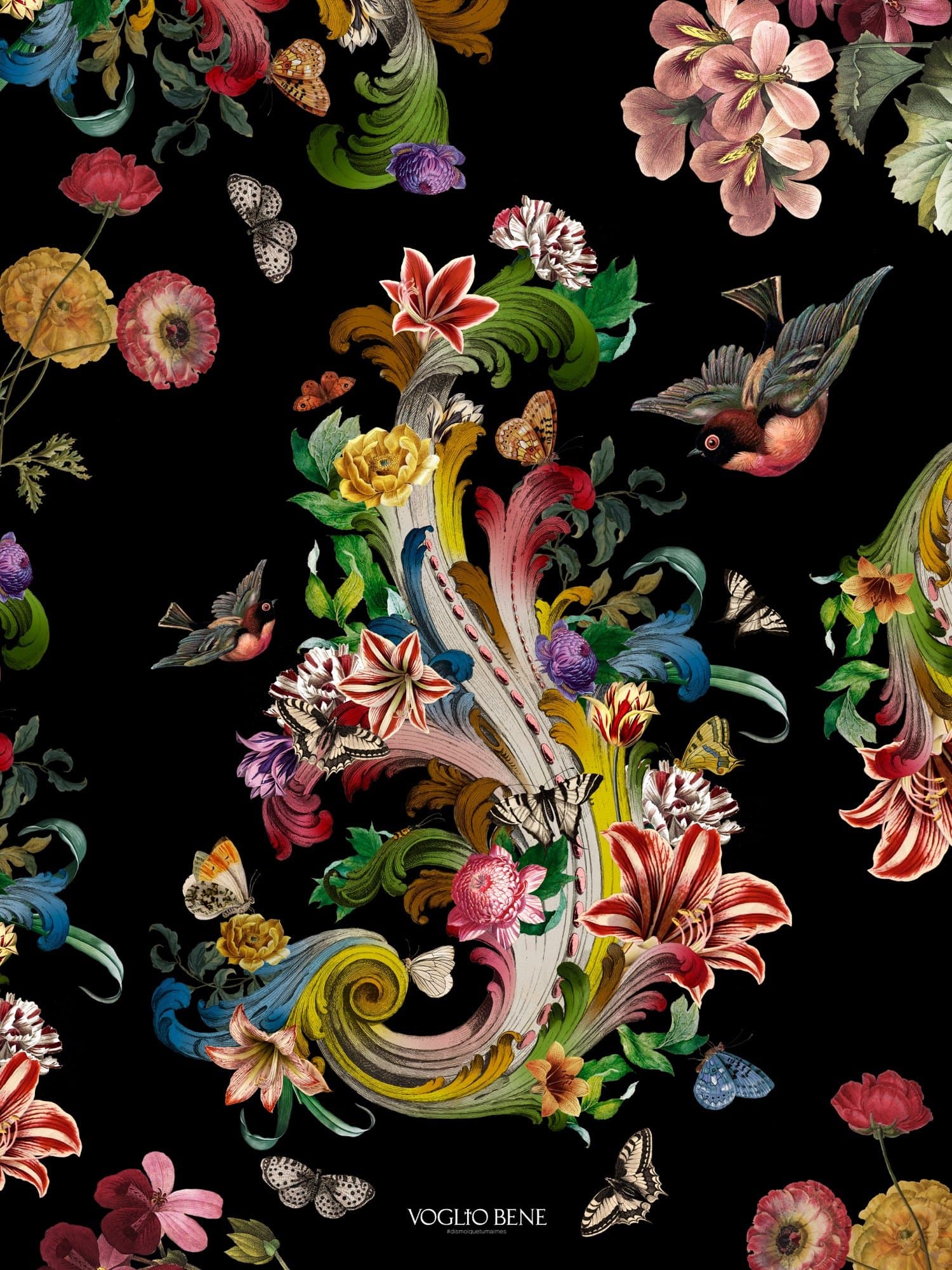 FLEURS DE ROCAILLE — Affiche